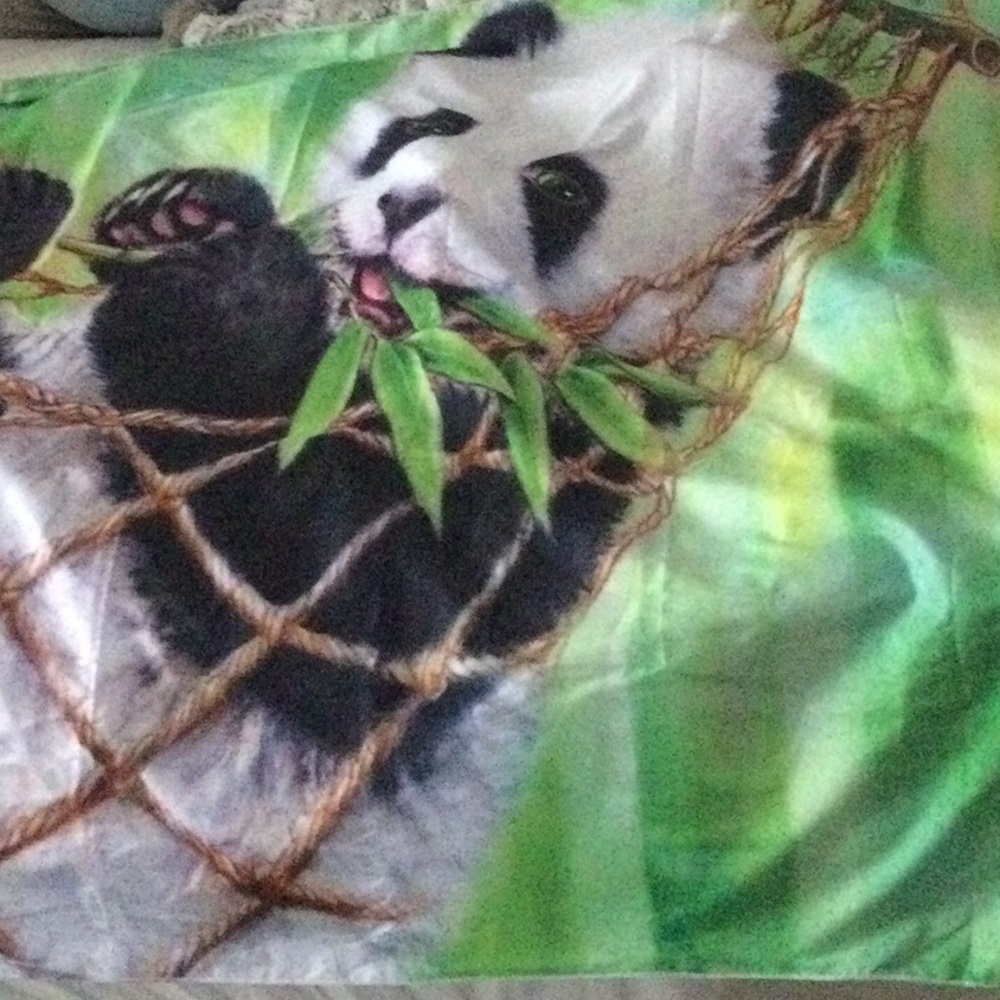 3 for 10🍀Panda Hammock Wall Tapestry - Green and Black